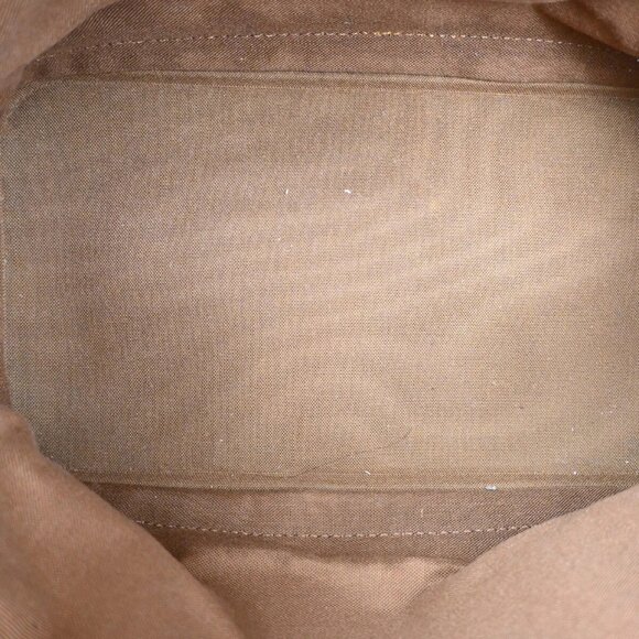 LOUIS VUITTON LV Logo Alma Hand Bag Monogram Leather Brown France M51130 82EE740 - Picture 11 of 16